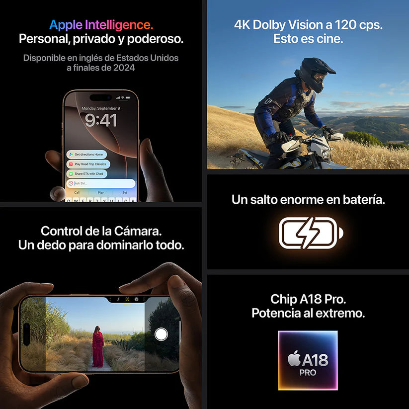 iPhone 16 Pro Max Exhibición