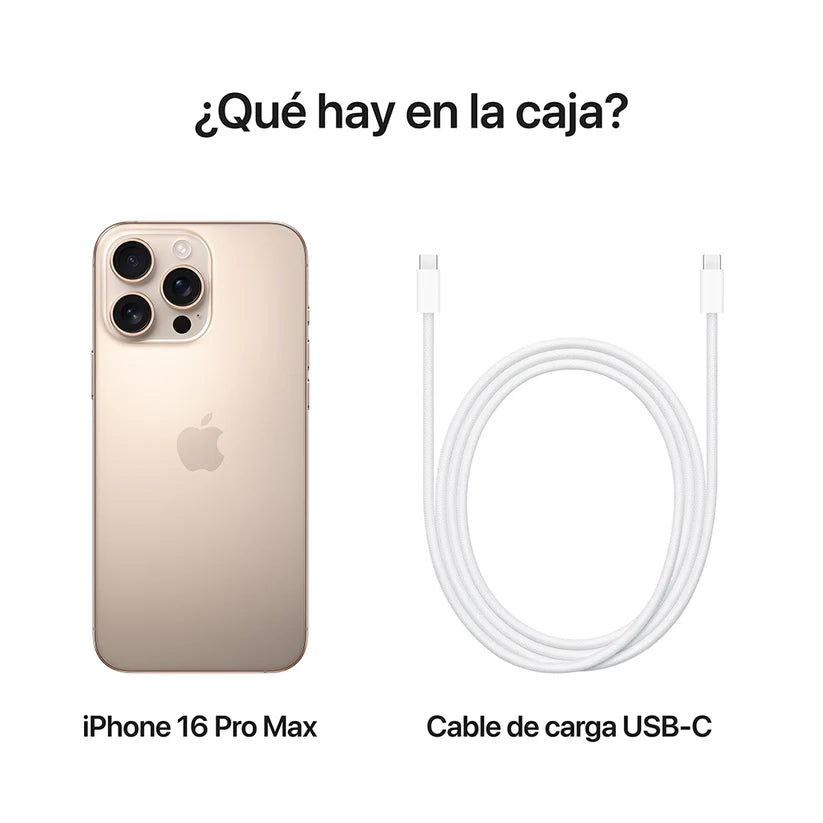 iPhone 16 Pro Max Exhibición